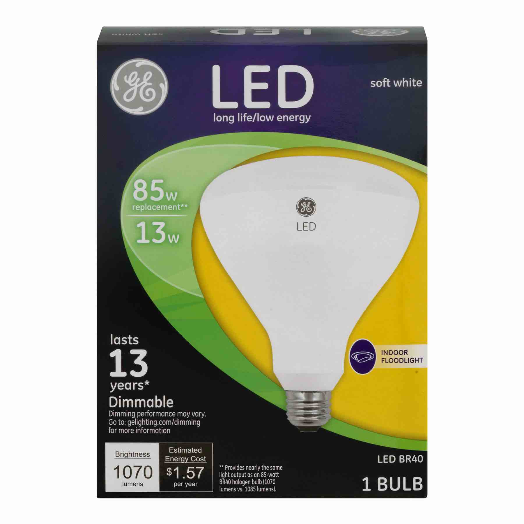 GE LED Light Bulb 85W 1.0 CT
