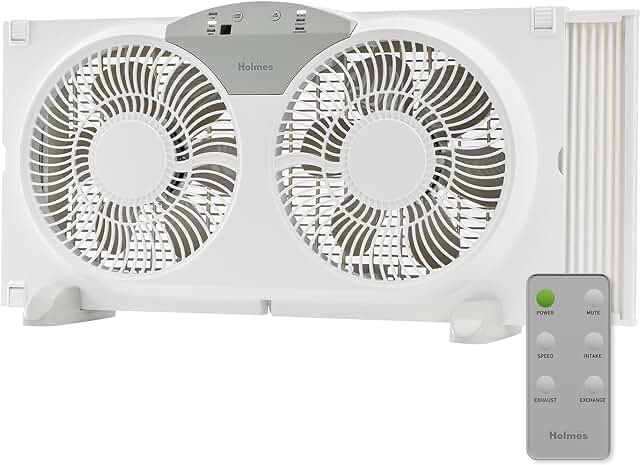 Holmes 9 Digital window fan with remote control