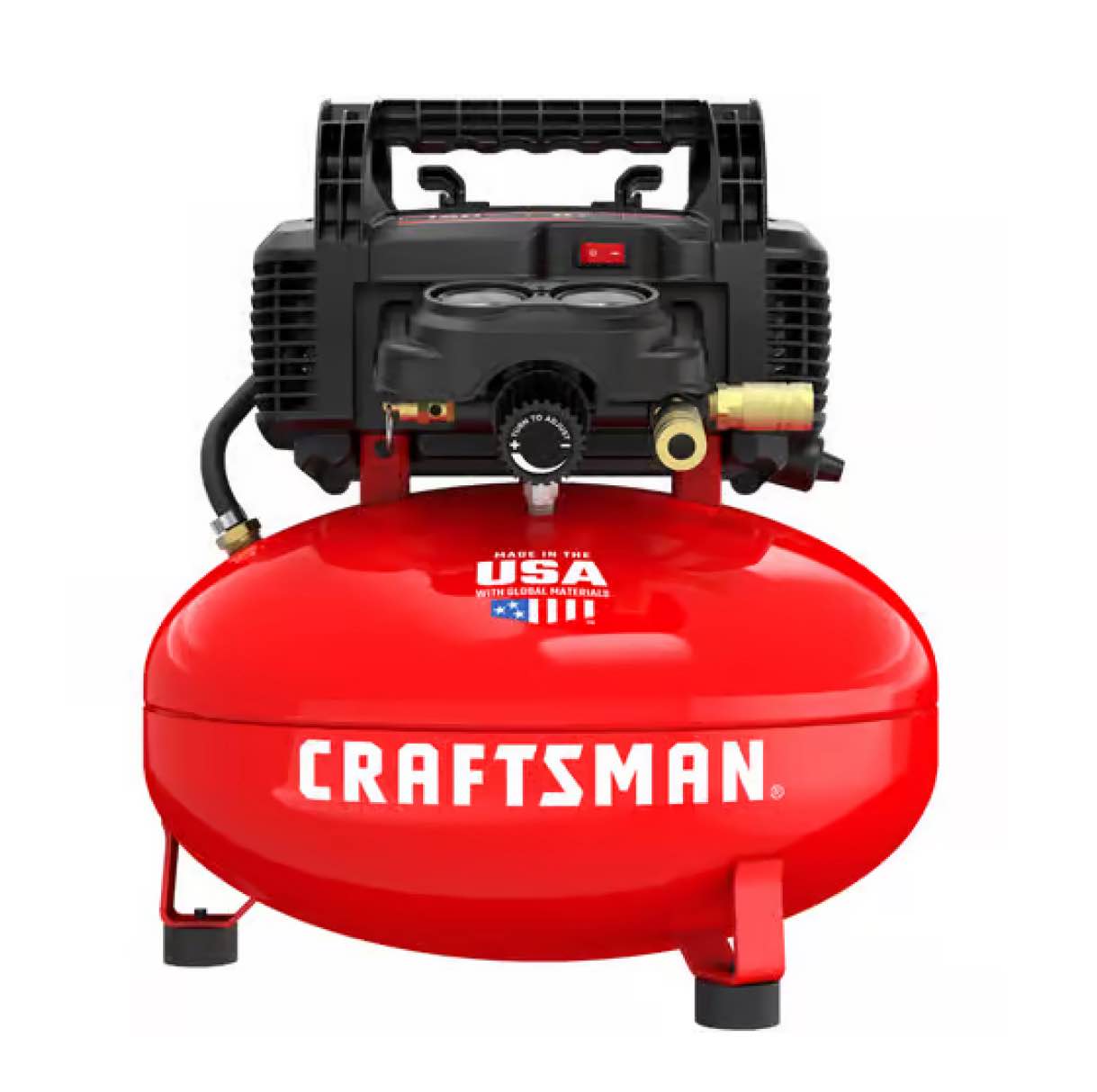 CRAFTSMAN 6-Gallon Portable Electric 150 PSI Pancake Air Compressor