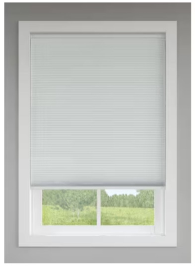LEVOLOR 36-in x 72-in Snow Blackout Cordless Cellular Shade