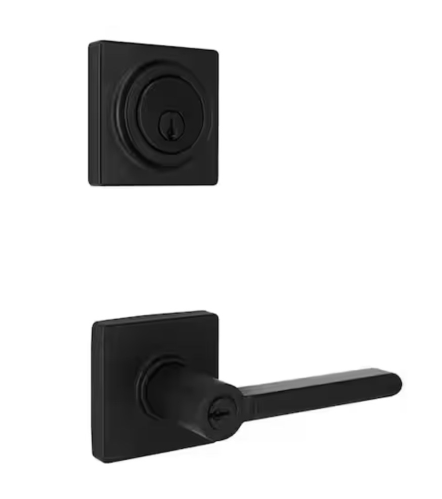 Defiant Tonebridge Matte Black Single Cylinder Combo Pack Square Series