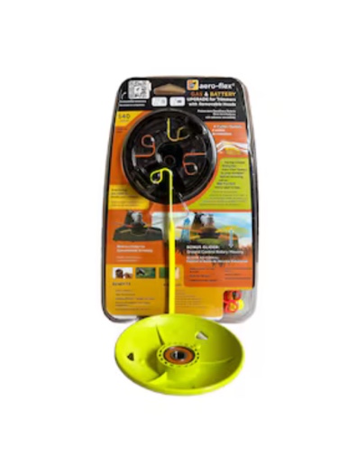 Aero-Flex® Universal Trimmer Upgrade with Ground Control Glider head replacement for most gas and select battery trimmers + Aero-Flex Line Blades
