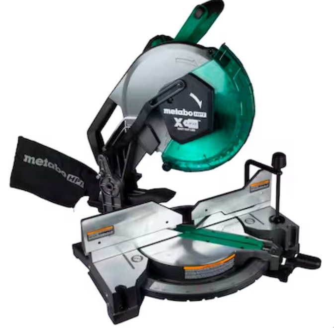 Metabo HPT 12-in 15-Amp Dual Bevel Compound Corded Miter Saw