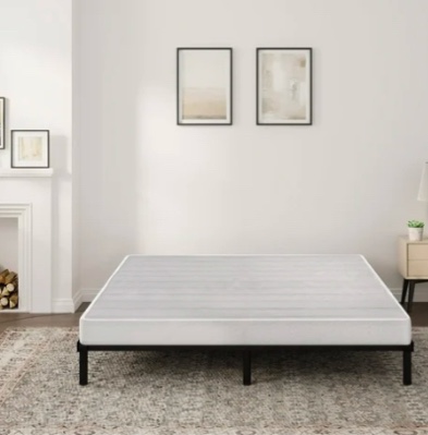 SynthoSpace 5 inch Twin XL Metal Box Spring, Mattress Foundation with Fabric Cover, Easy Assembly