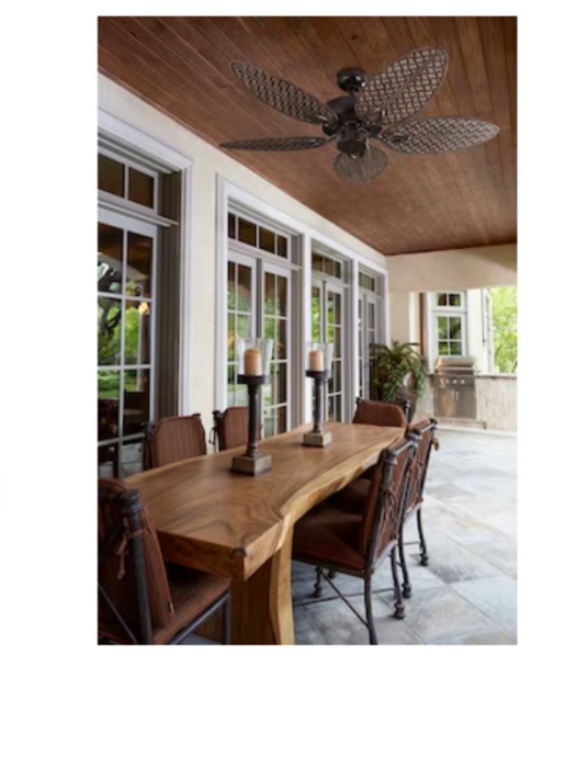 Replacement Canopt for Harbor Breeze Tilghman II 52" Bronze Ceiling Fan