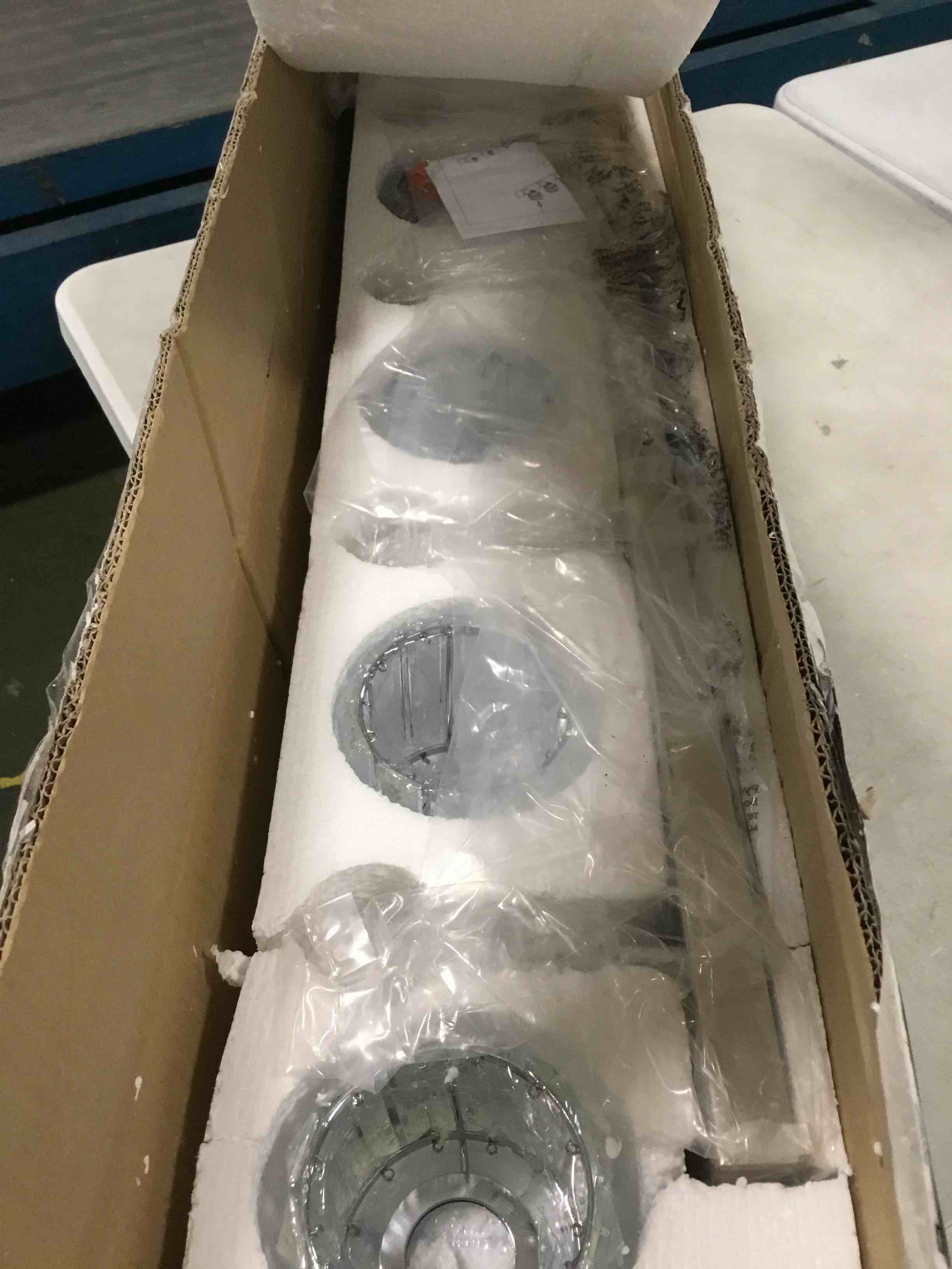 Ralbay Crystal Vanity Lights 6 Light 48" Modern Crystal Bathroom Lights