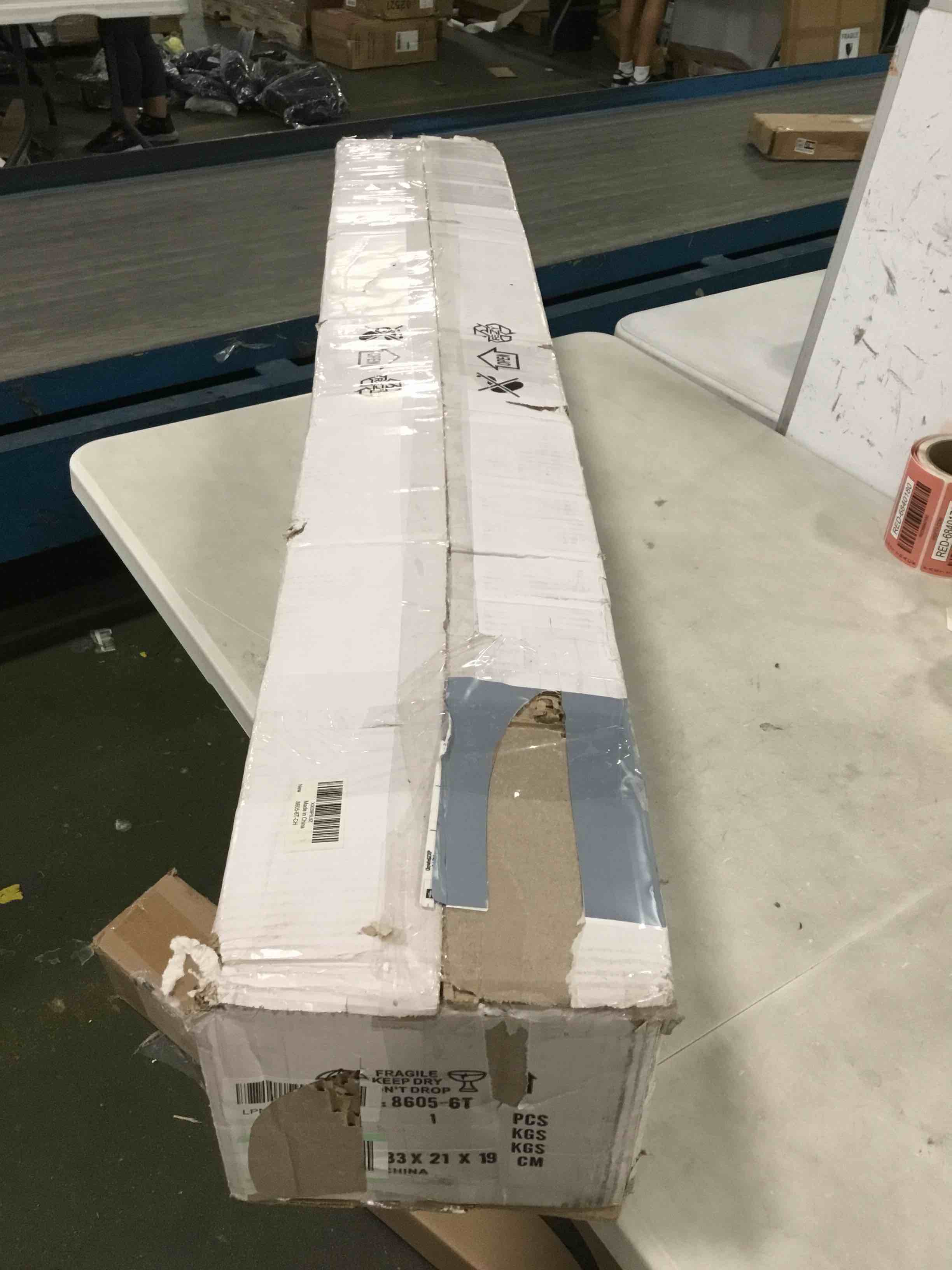 Ralbay Crystal Vanity Lights 6 Light 48" Modern Crystal Bathroom Lights