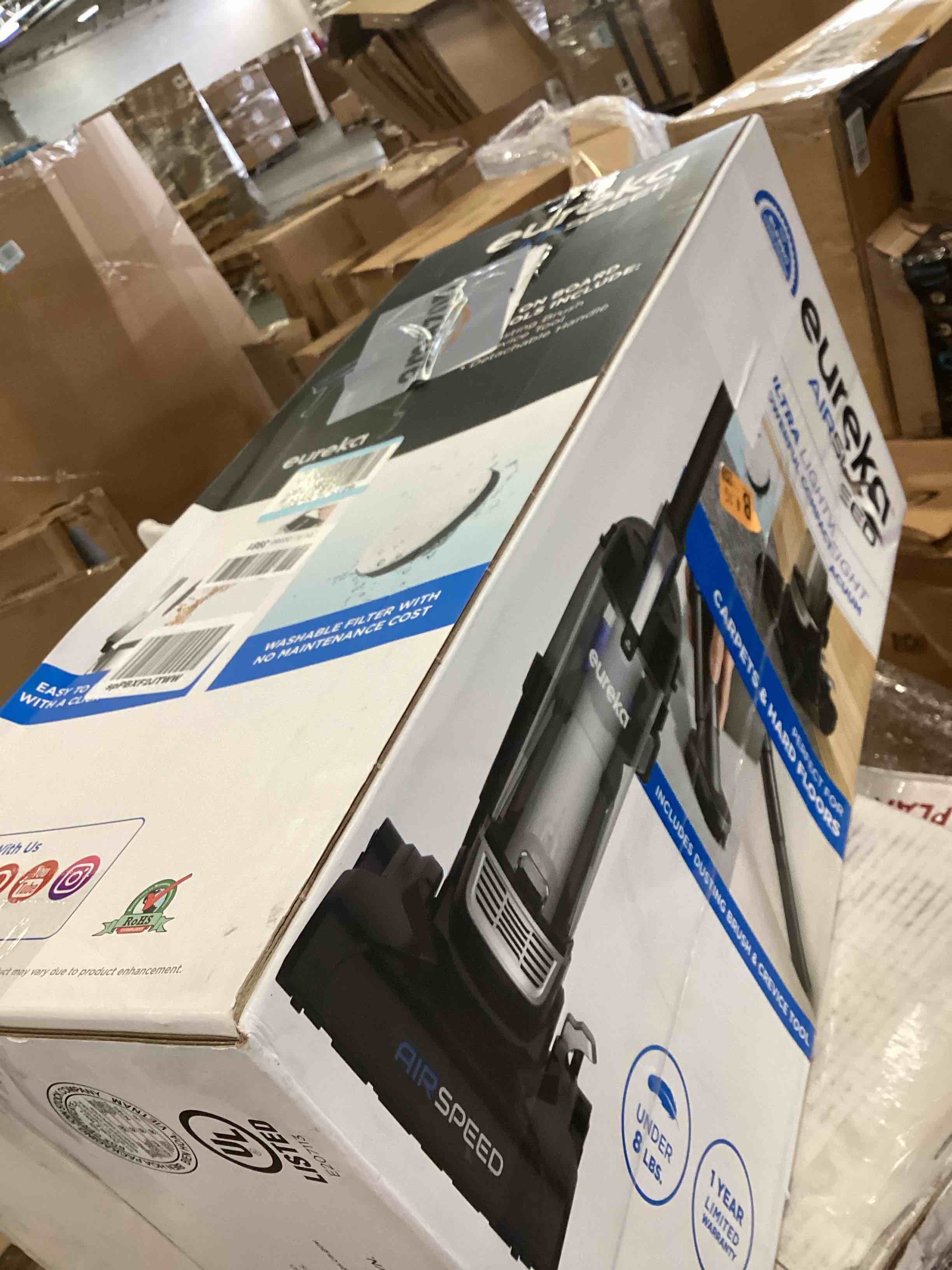 Eureka Airspeed UltraLightweight Compact Bagless Upright Vacuum