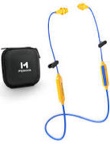 MIPEACE Bluetooth Work Earplugs Headphone, Wireless in-Ear Noise Isolating Earbuds,29dB Noise Reduction Headphone with Mic and Control,19+ Hours Battery for Lawn Mowing Safety Industrial Construction