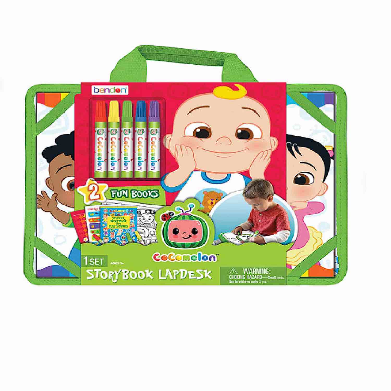 CoComelon Storybook and Coloring Lapdesk