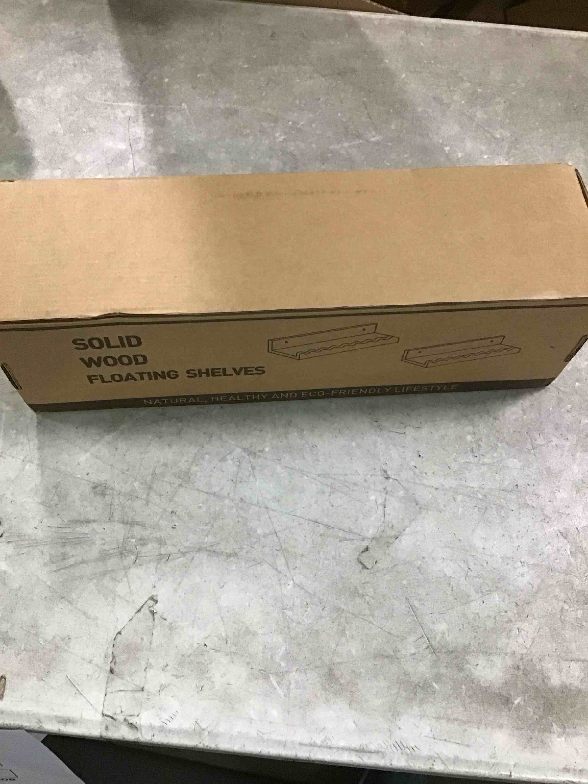 Kids' Bookshelf Set of 4 - Wood Floating Nursery Book Shelves, Picture Ledge Shelf for Wall Decor and Storage - Perfect for Books, Toys, Photo Frames, and Nursery Décor