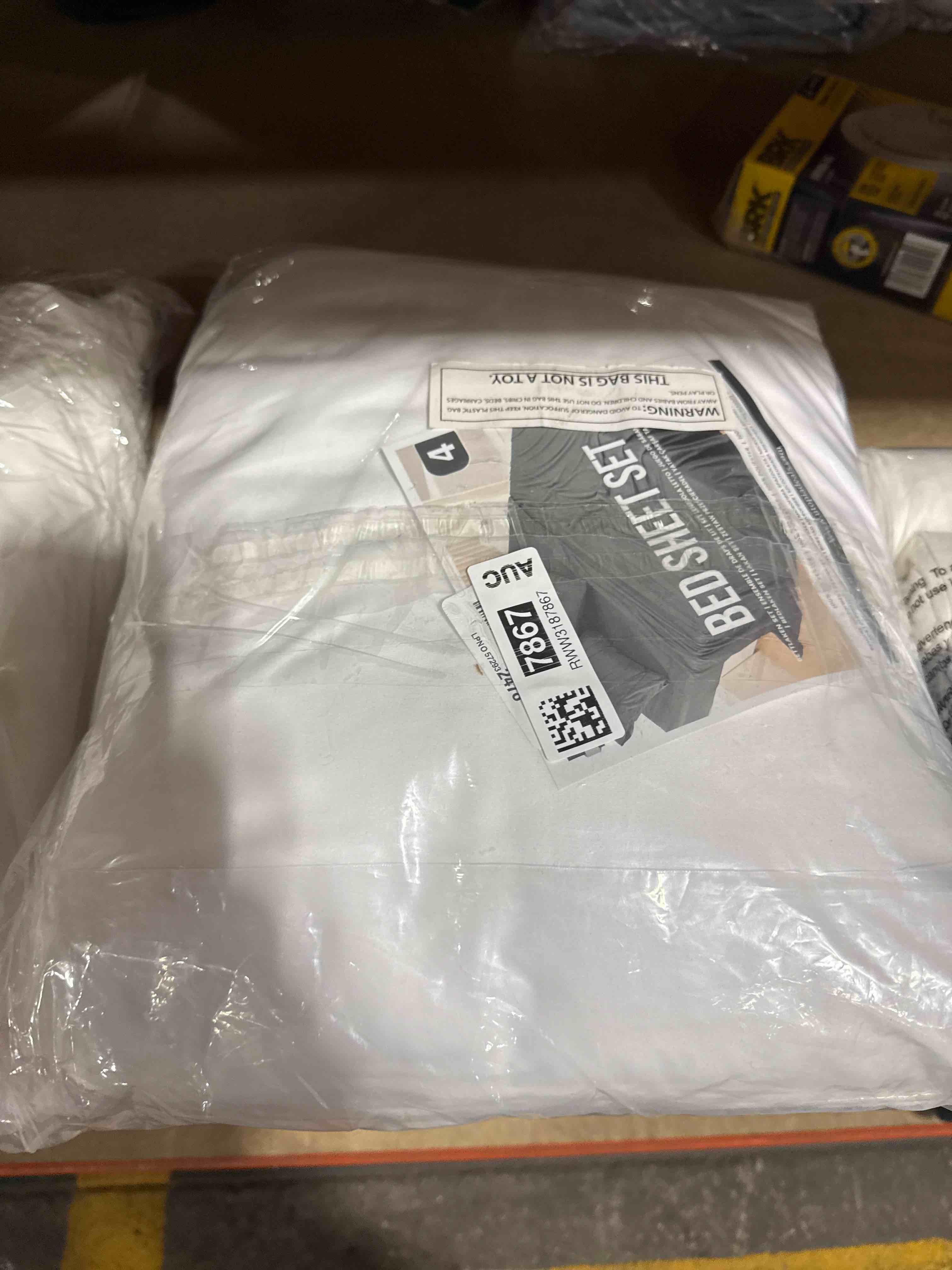 Condition photo showing Good Condition for utopia bedding queen bed sheets set - pack of 2 sheet sets - perfect for spa, hotel, & guest bedroom - brushed microfiber - shrinkage and fade resistant - easy care (white)