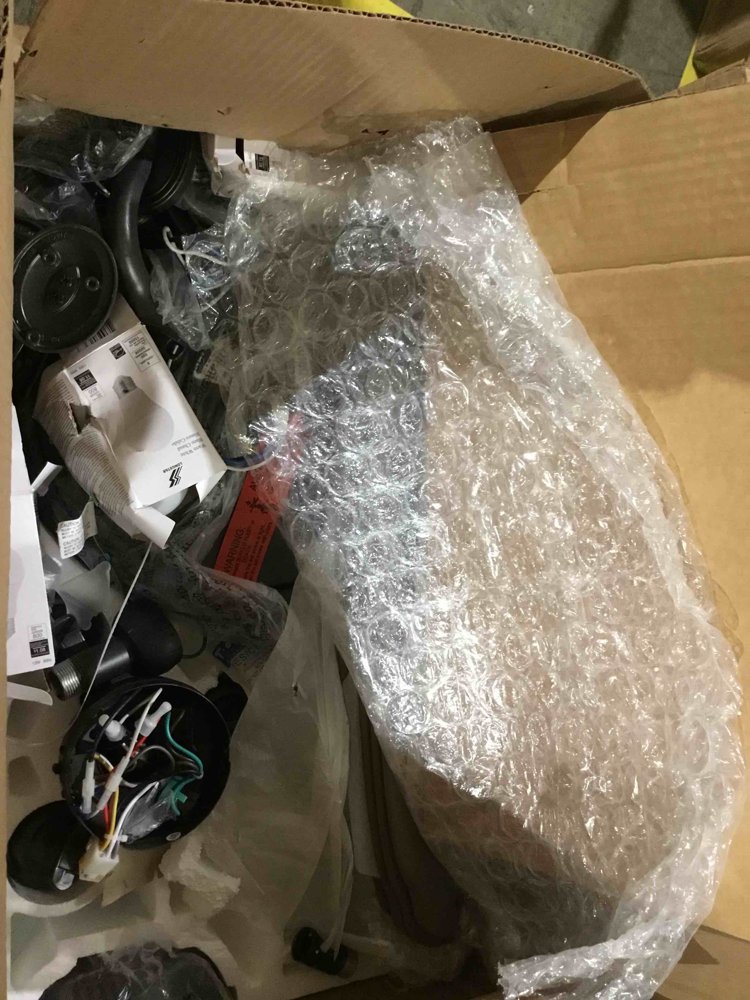 Hunter Fan Company, 54205, 54inch Crestfield Noble Bronze Ceiling Fan with LED Light Kit and Pull Chain