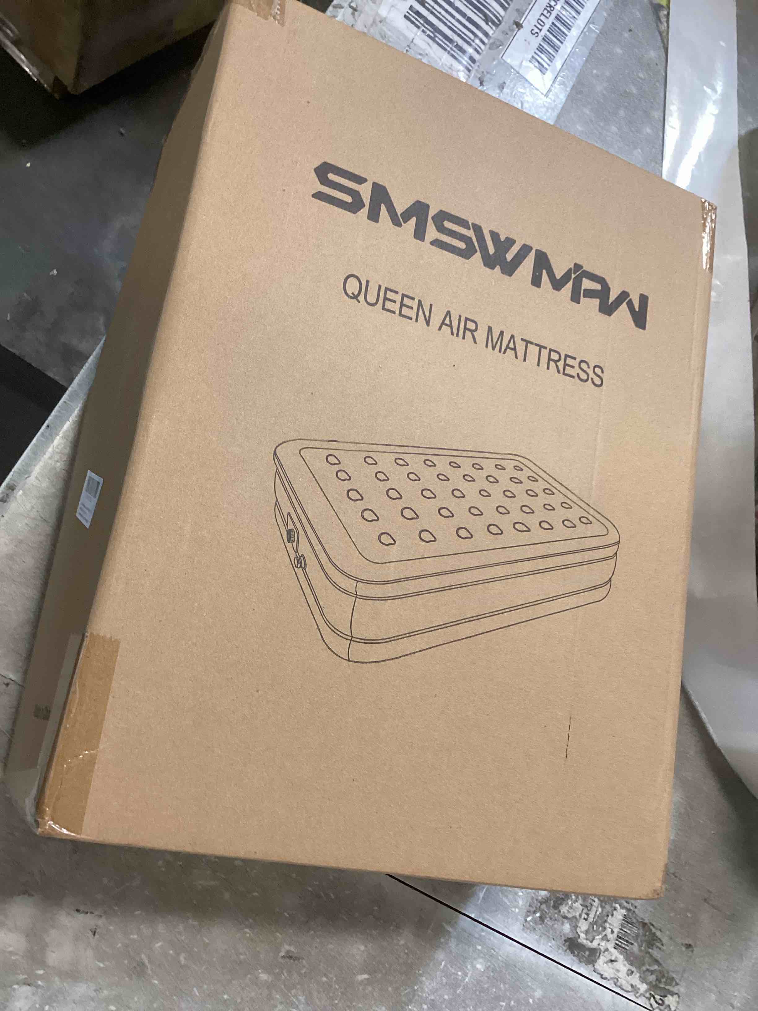 Queen Air Mattress, Air Mattress Queen with Built in Pump, 18" Elevated