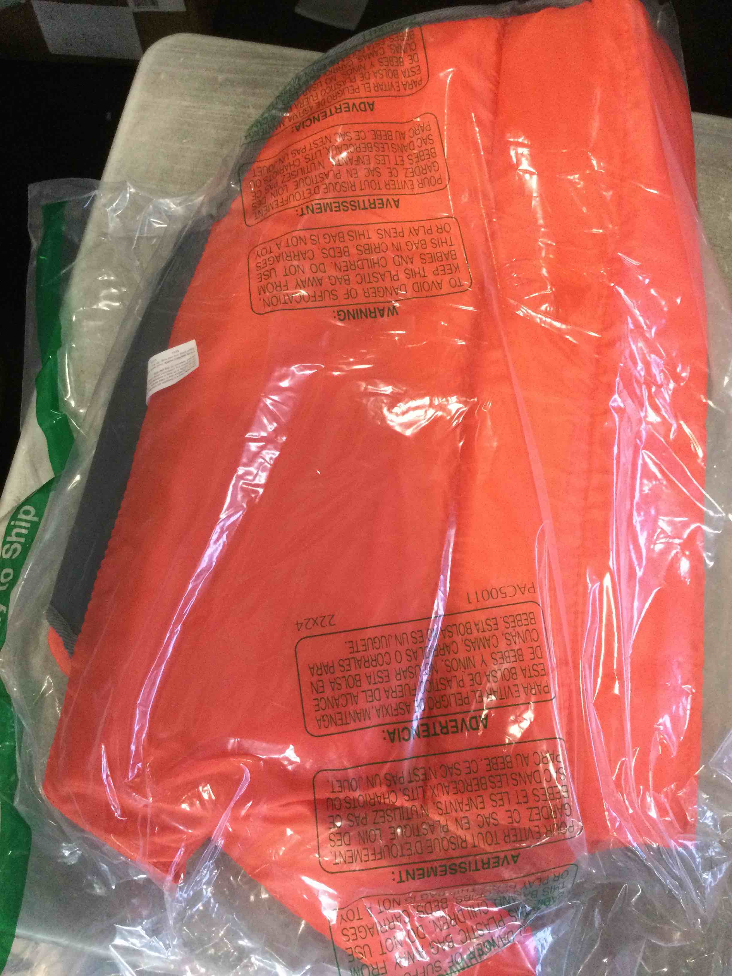 Outward Hound Granby Splash Orange Dog Life Jacket, XL