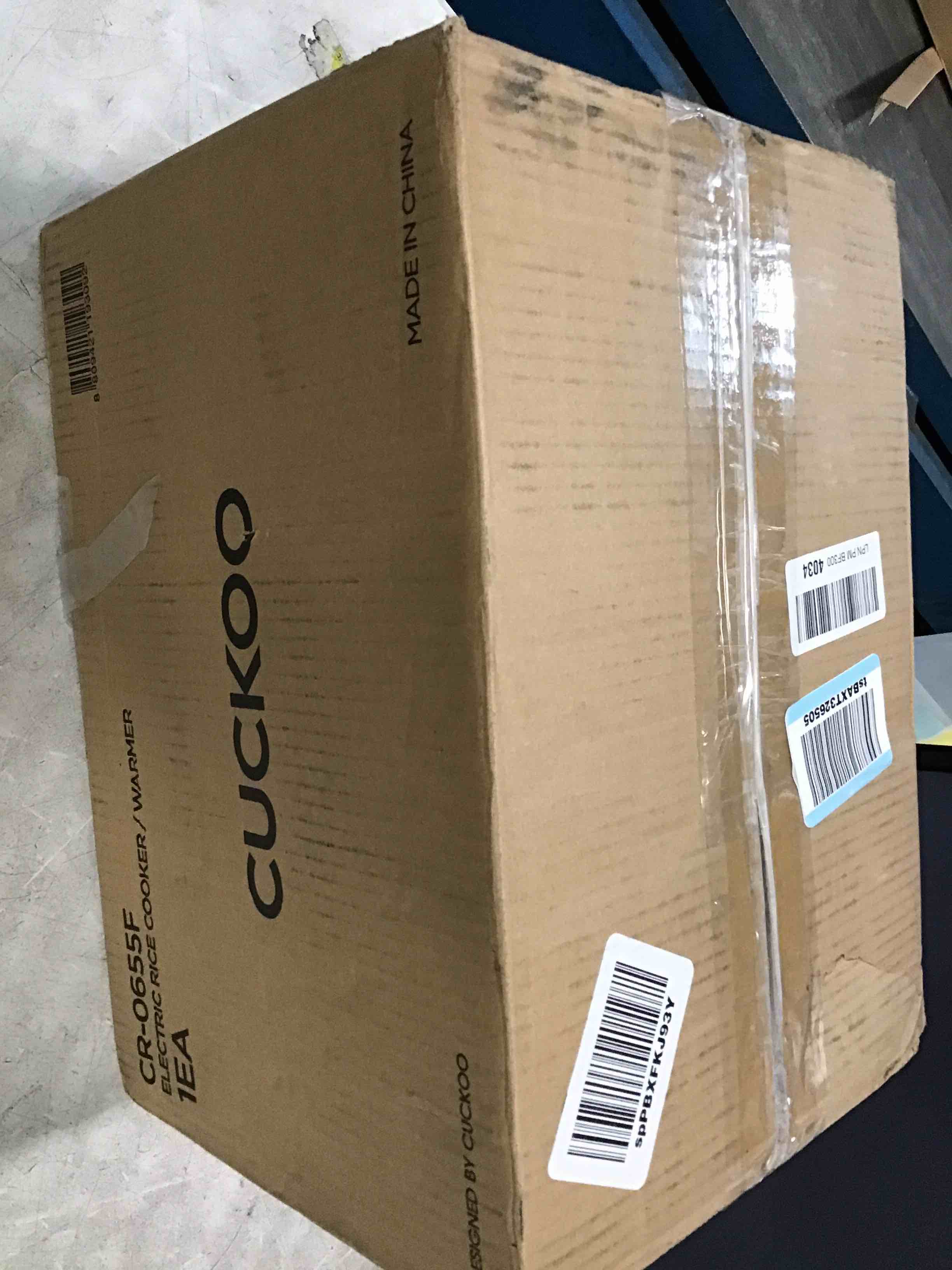 CUCKOO CR0655F 6Cup (Uncooked) Rice Cooker 12 Menu Options