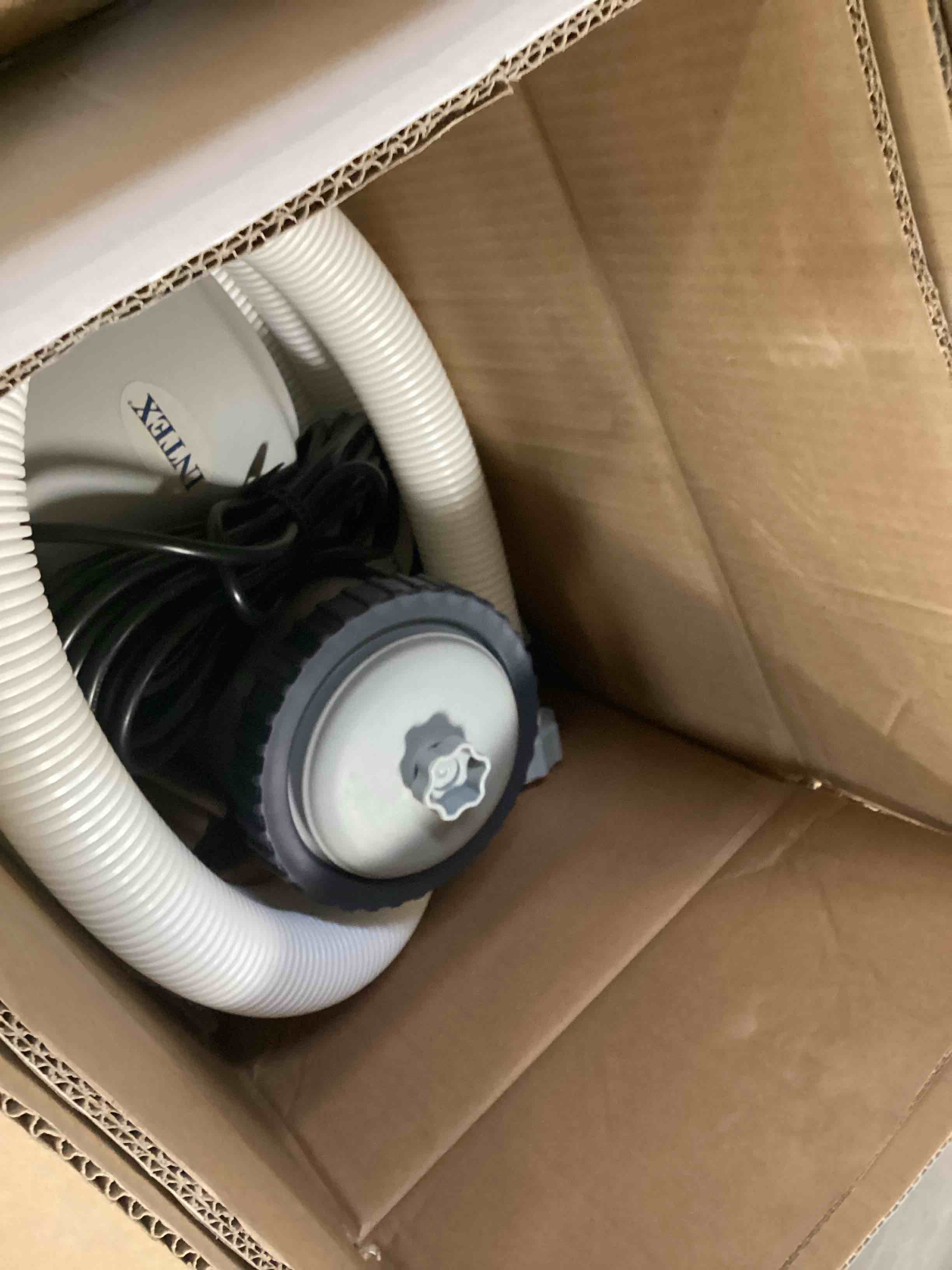 INTEX C1500 Krystal Clear Cartridge Filter Pump for Above Ground Pools