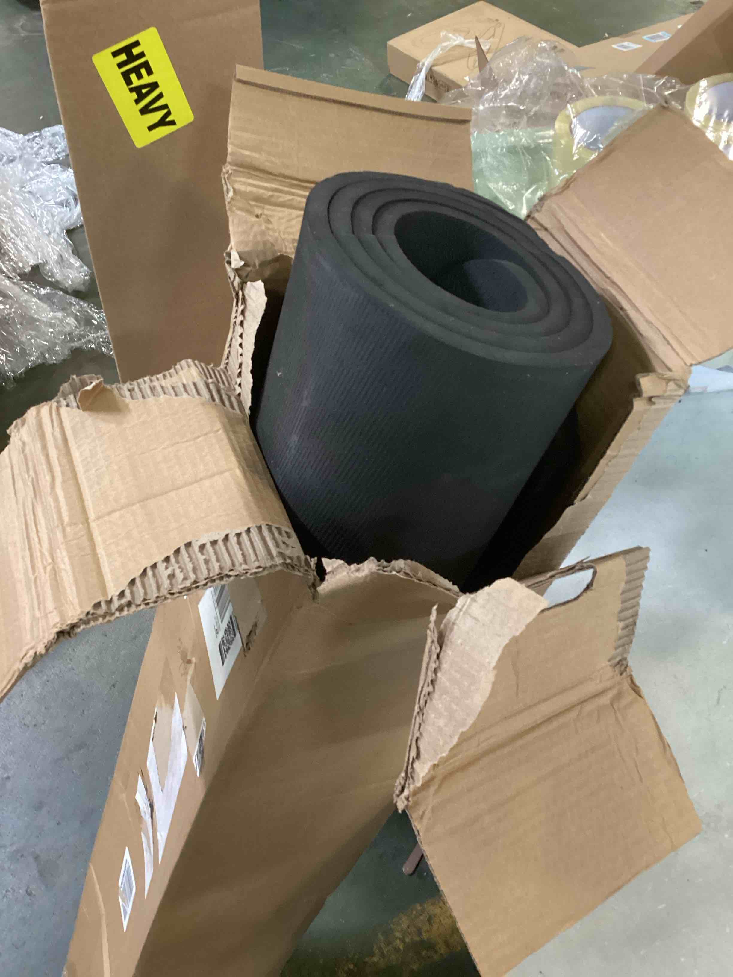 Hatha Yoga Extra Thick TPE Yoga Mat 72"x 32" Thickness 1/2 Inch Eco