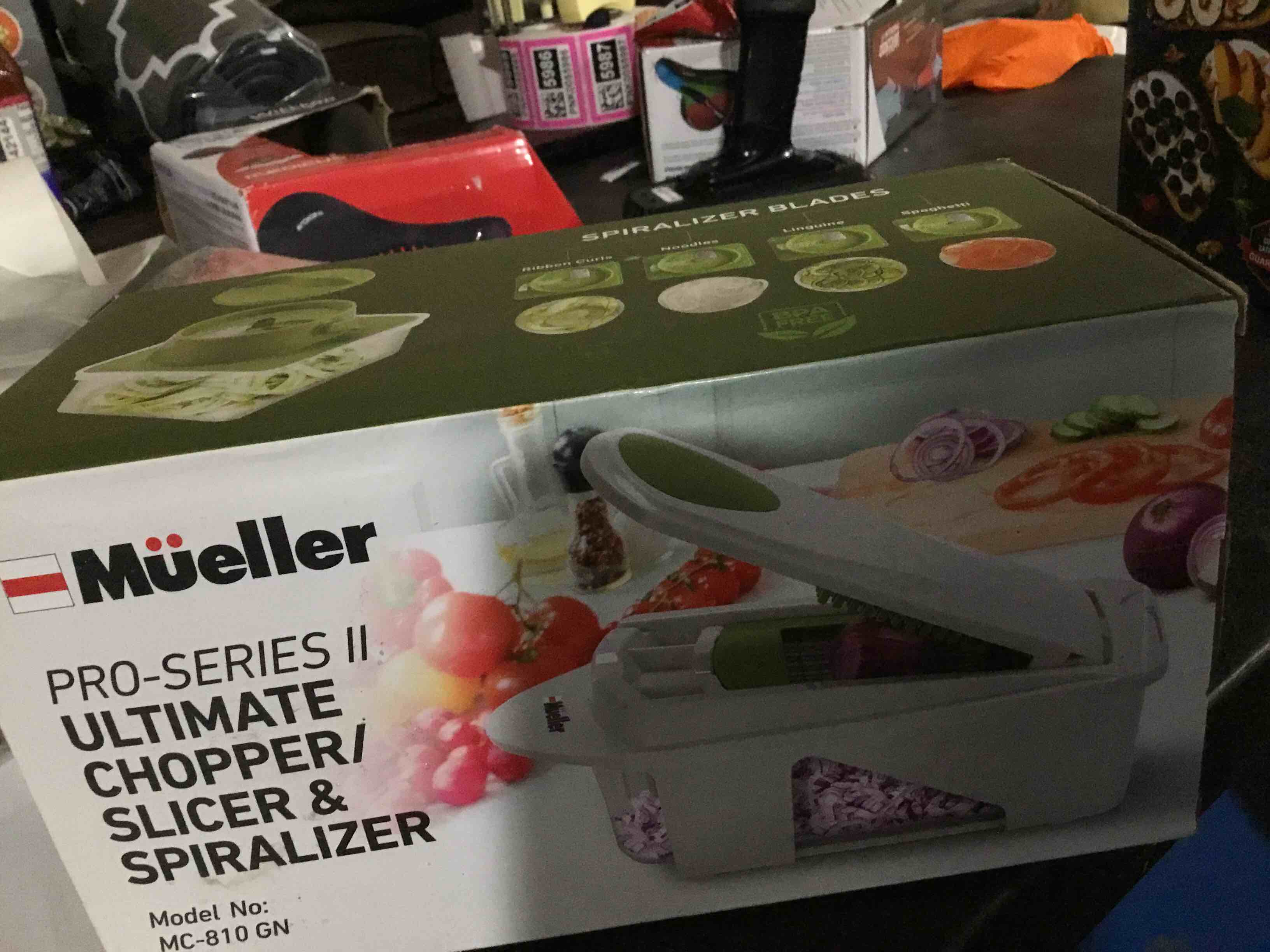 mueller pro-series ll ultimate chopper slicer spiralizer