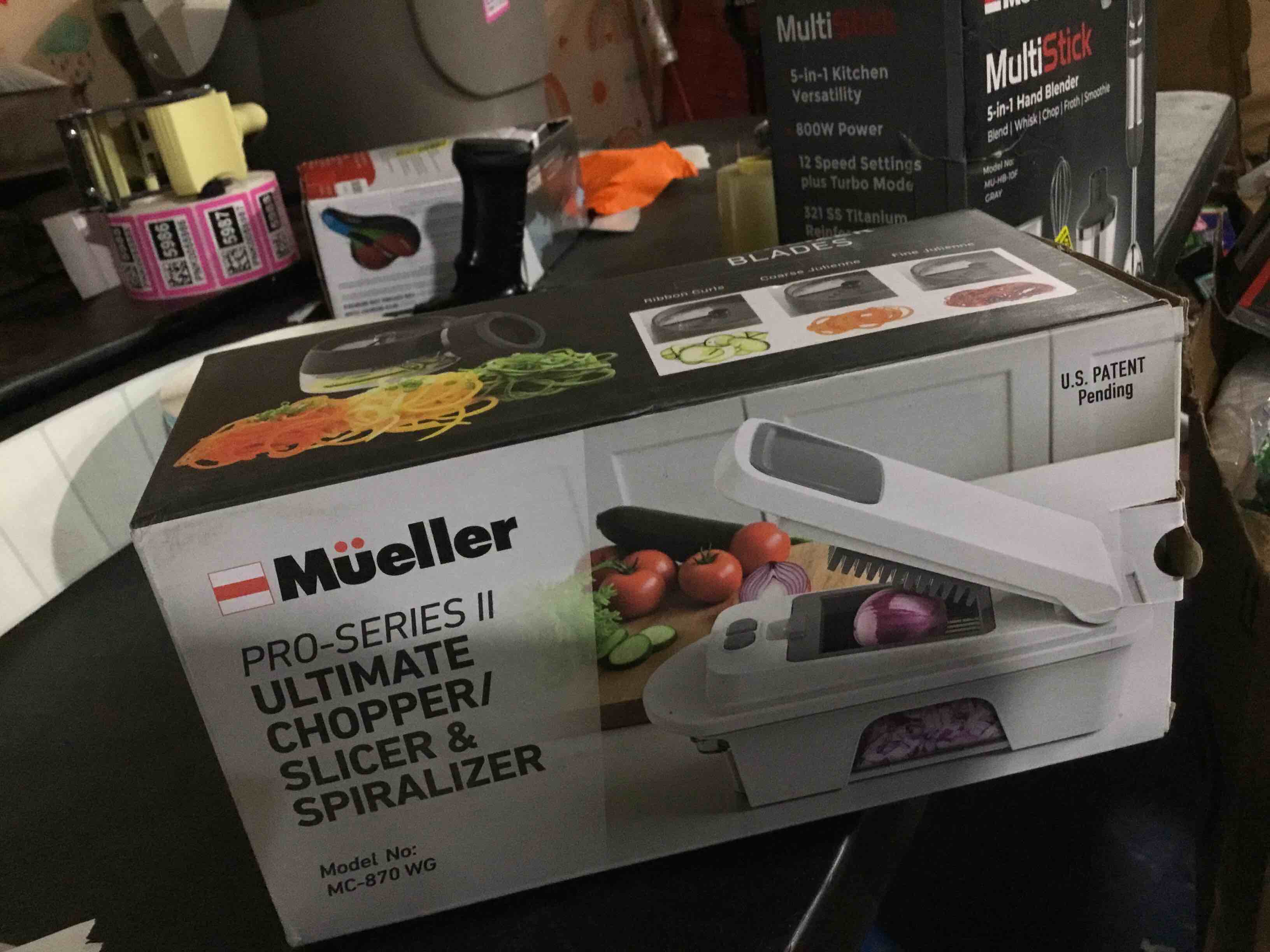 mueller pro-series ll ultimate chopper slicer spiralizer