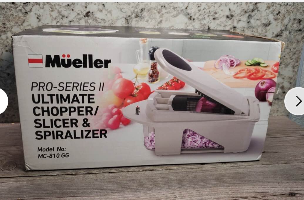 mueller pro-series ll ultimate chopper slicer spiralizer