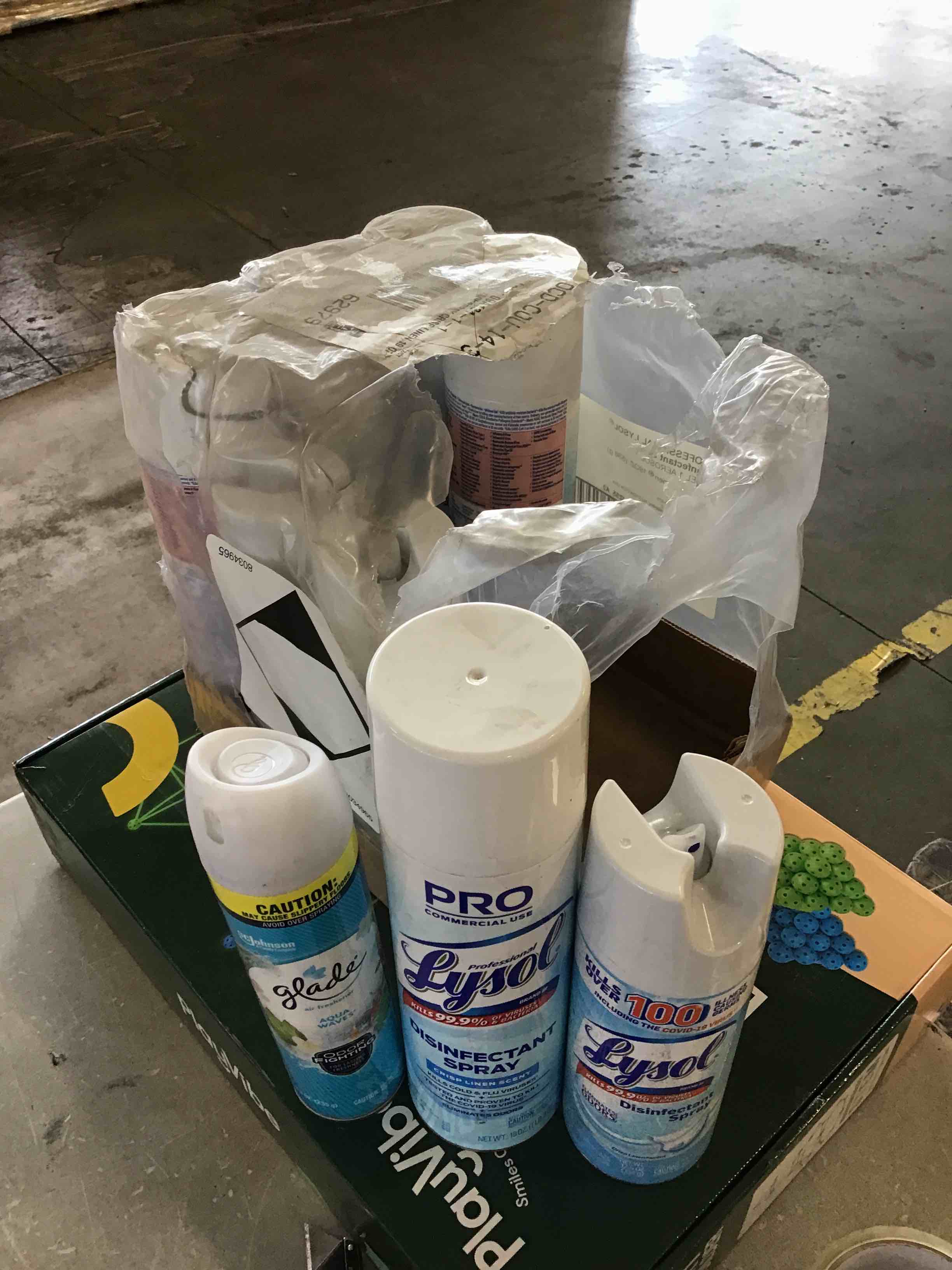 Assorted Cleaning Products