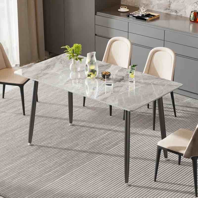 linard Rectangular 55 sintered stone dining table (incomplete frame and legs only)