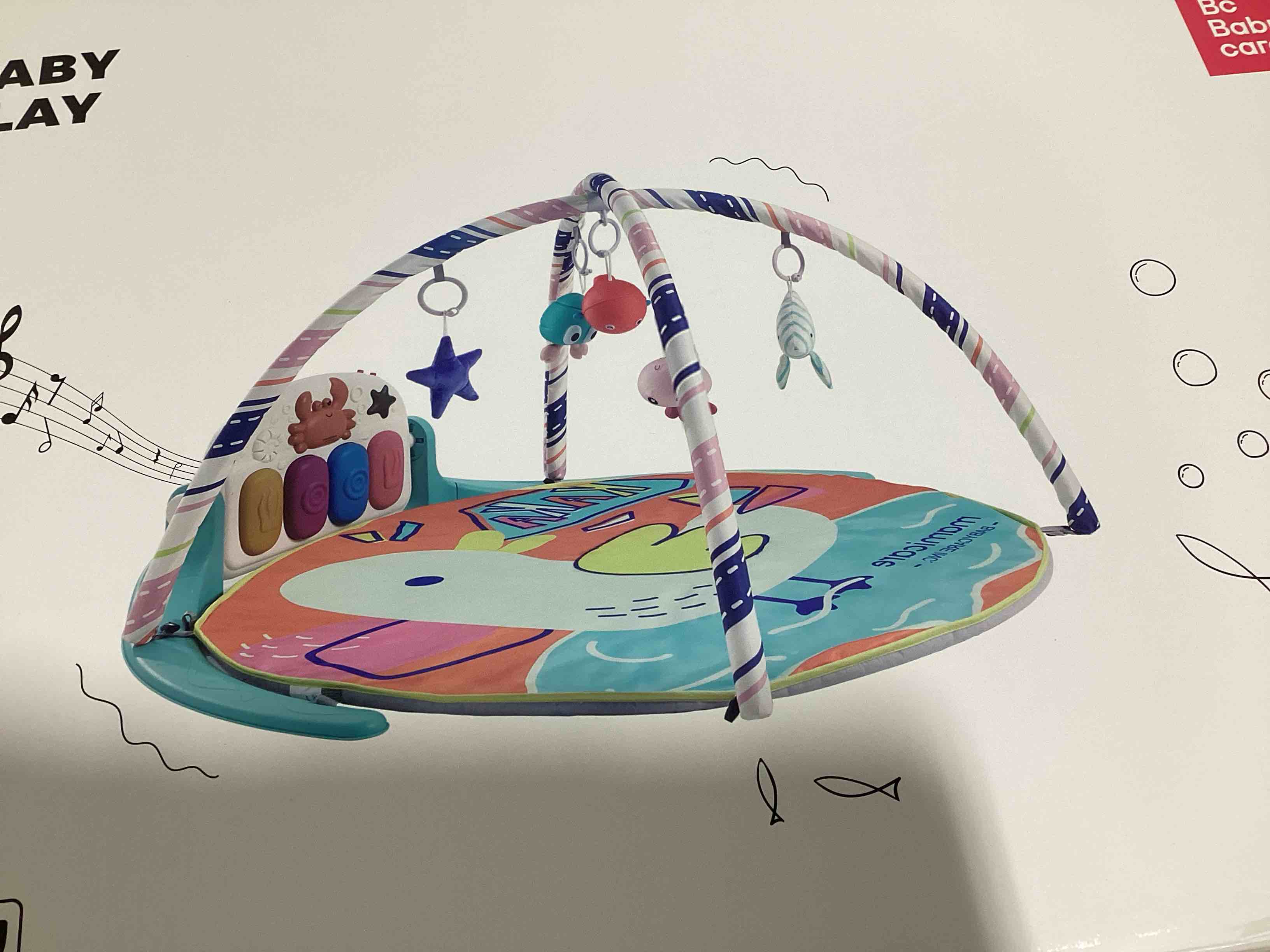 bc baby care baby gym play mat  
