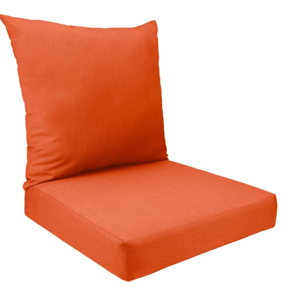 Sunbrella Deep Seat Replacement Cushion Set (Cayenne)