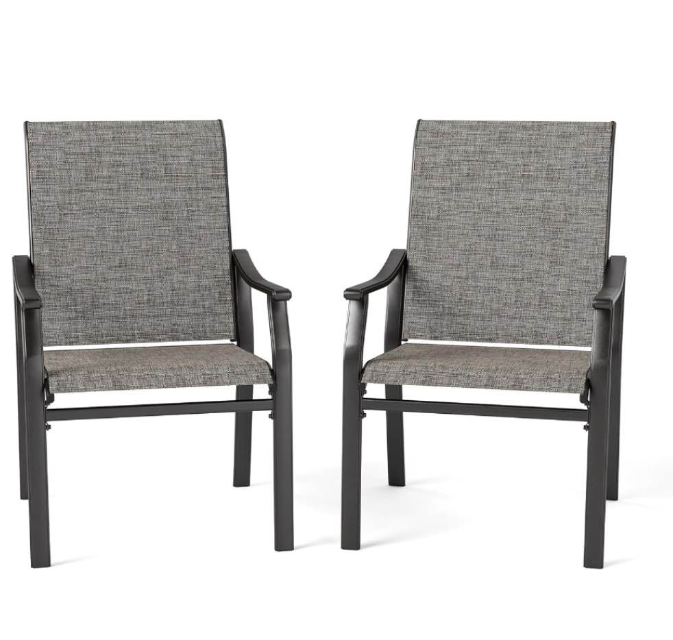 mesh outdoor chairs 