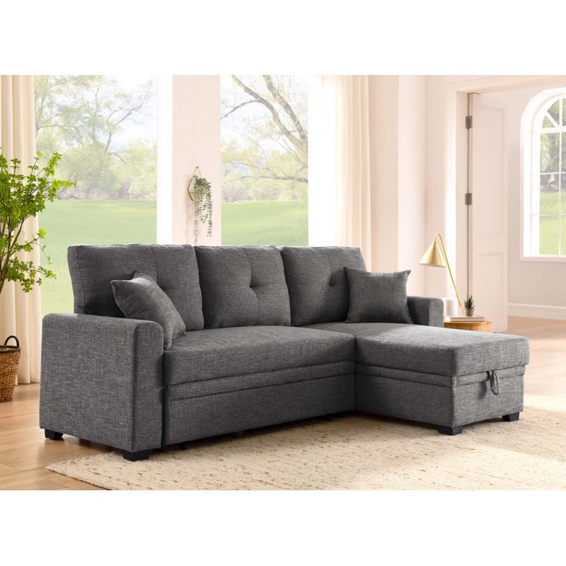 Sem 85.5'' Upholstered Sleeper Sofa ( incomplete only Armless L/R) 