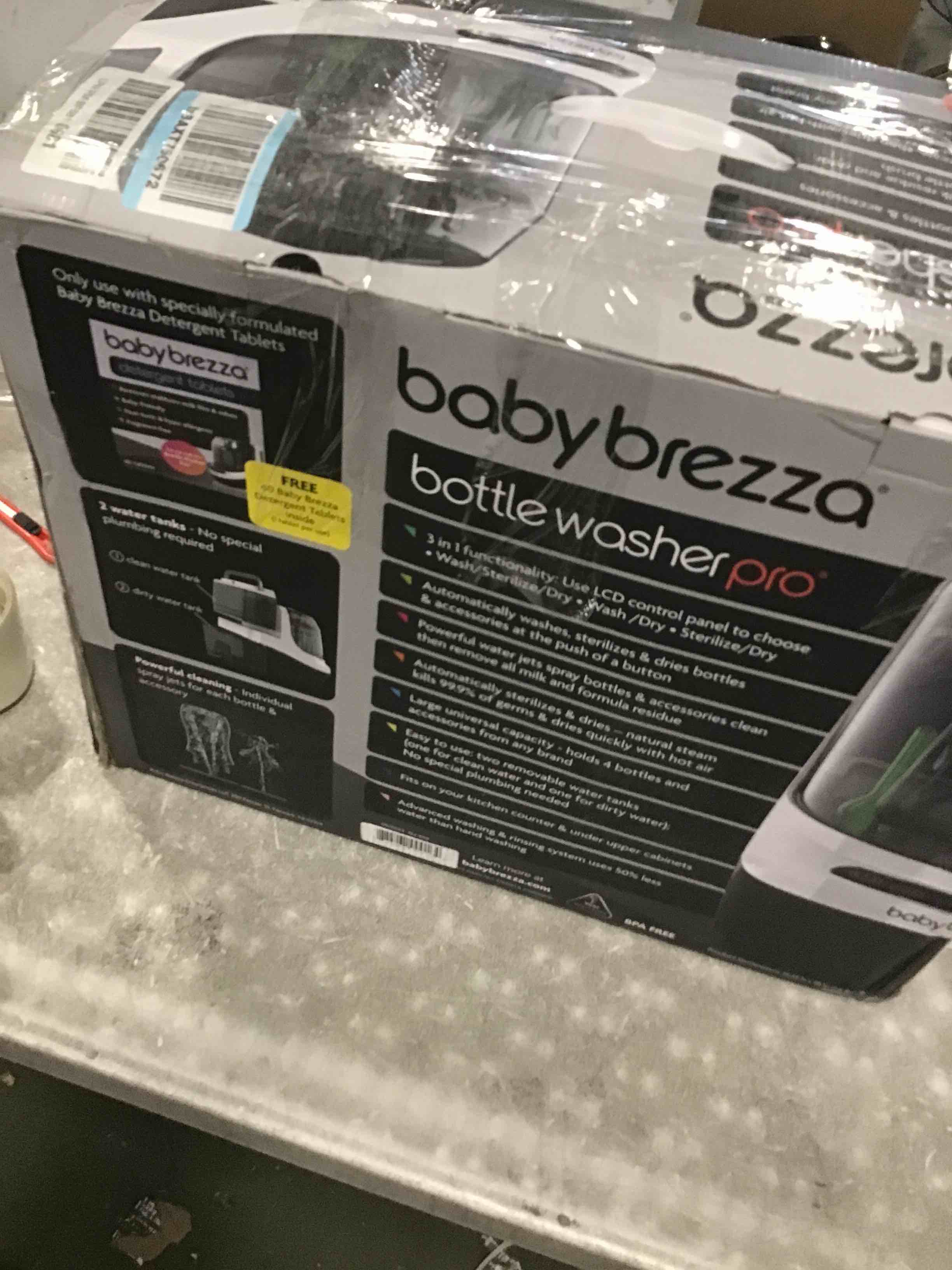 Baby Brezza Bottle Washer Pro Baby Bottle Washer, Sterilizer + Dryer