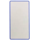 (only table top ) Flash Furniture YU-YCY-060-RECT-TBL-BLUE-GG Rectangular Preschool Activity Table - 47 1/4"L x 23 5/8"W, Plastic Top, Blue/Gray