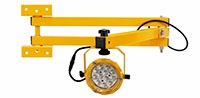 TPI Fostoria DKLED-42-30W LED Loading Dock Light with 42" Double Arm - 30W, 3300 Lumens, 120V