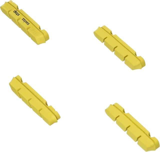Swissstop Flash Pro Yellow King Replacement Pads (Set of 4)