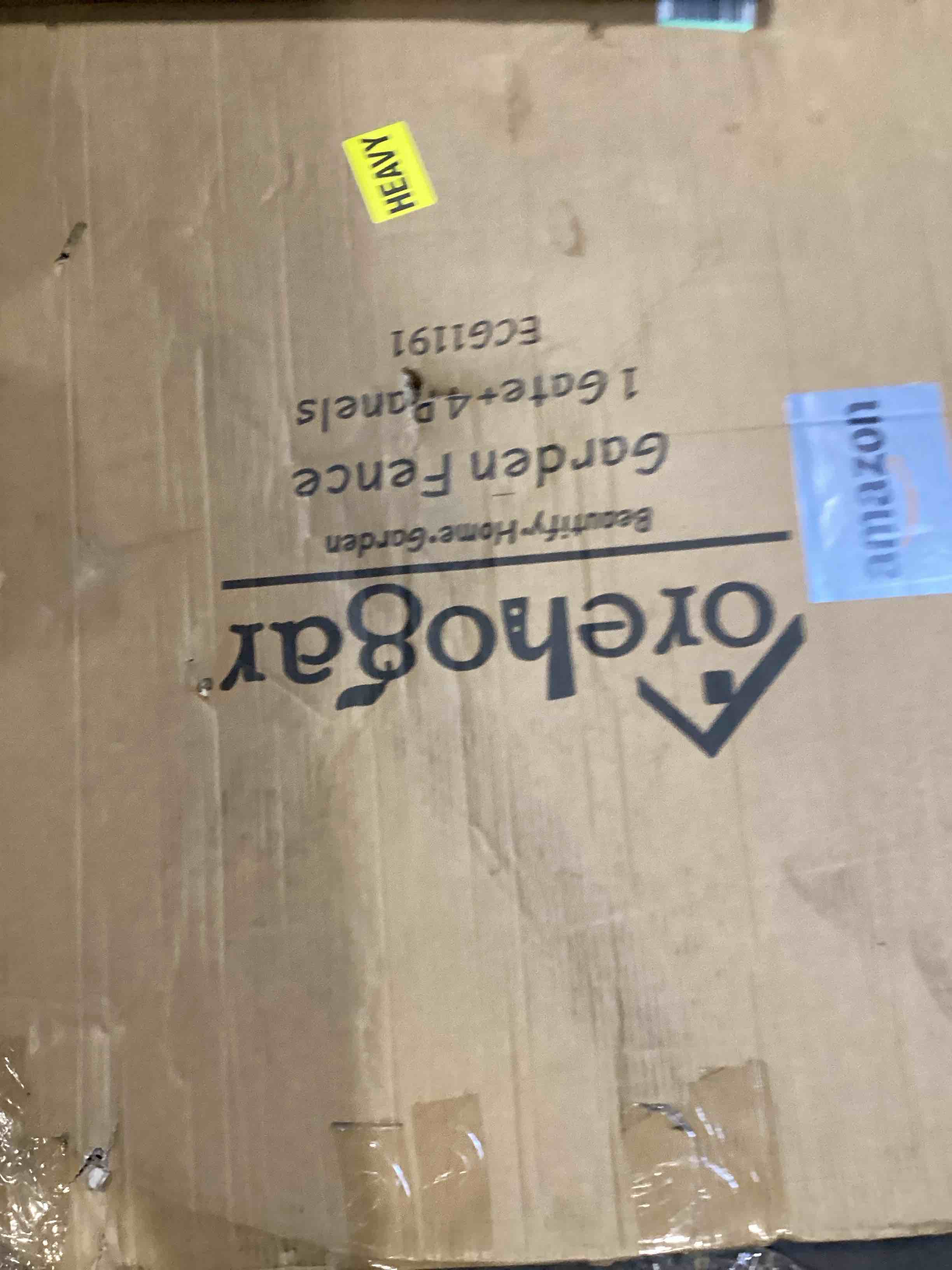 Metal Garden Fence with Gate 30 in H x 10 ft L, 1 Gate + 4 Panels