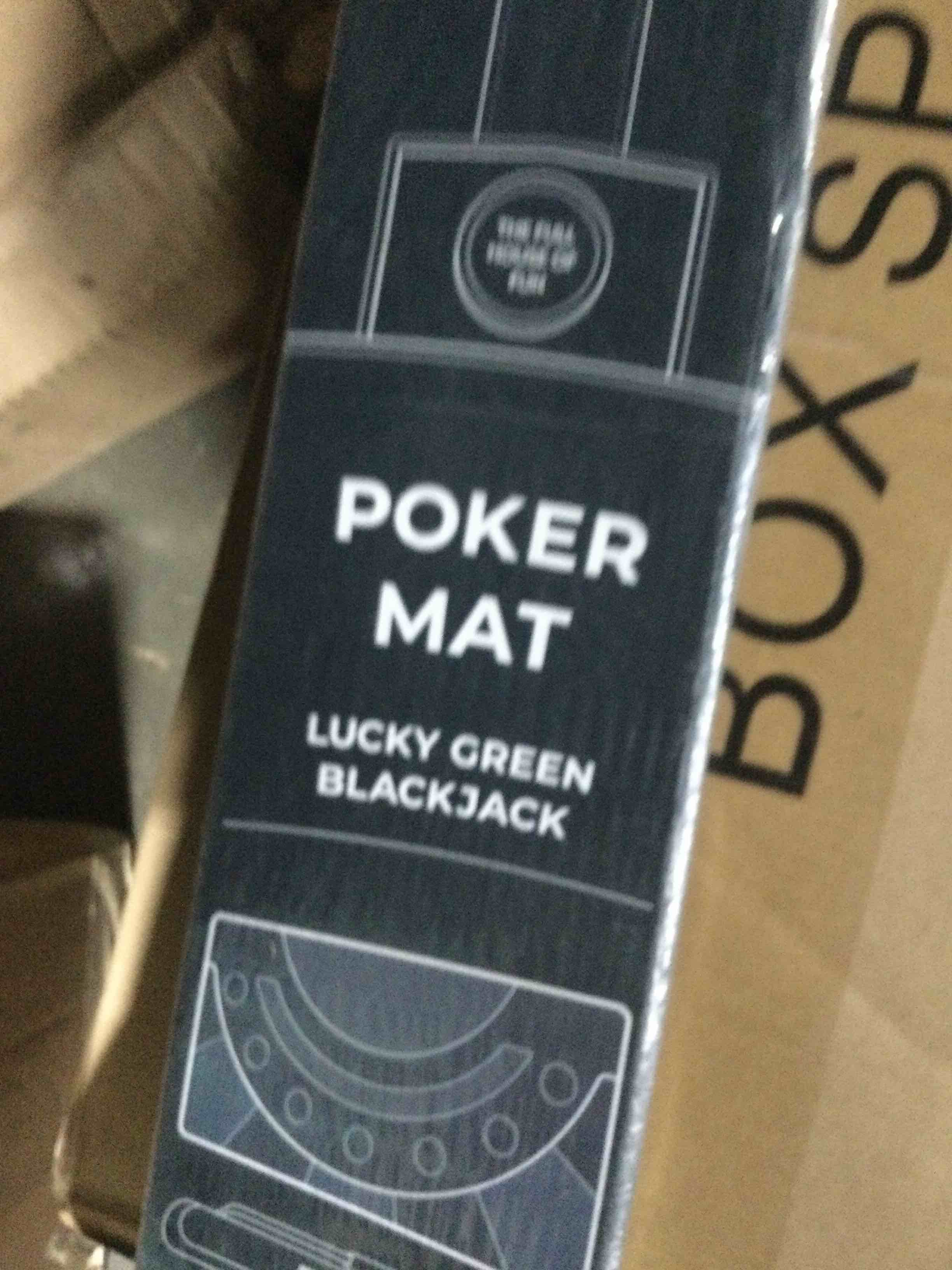 Newverest Blackjack Mat 70" x 35", Blackjack Table Top for Home Game