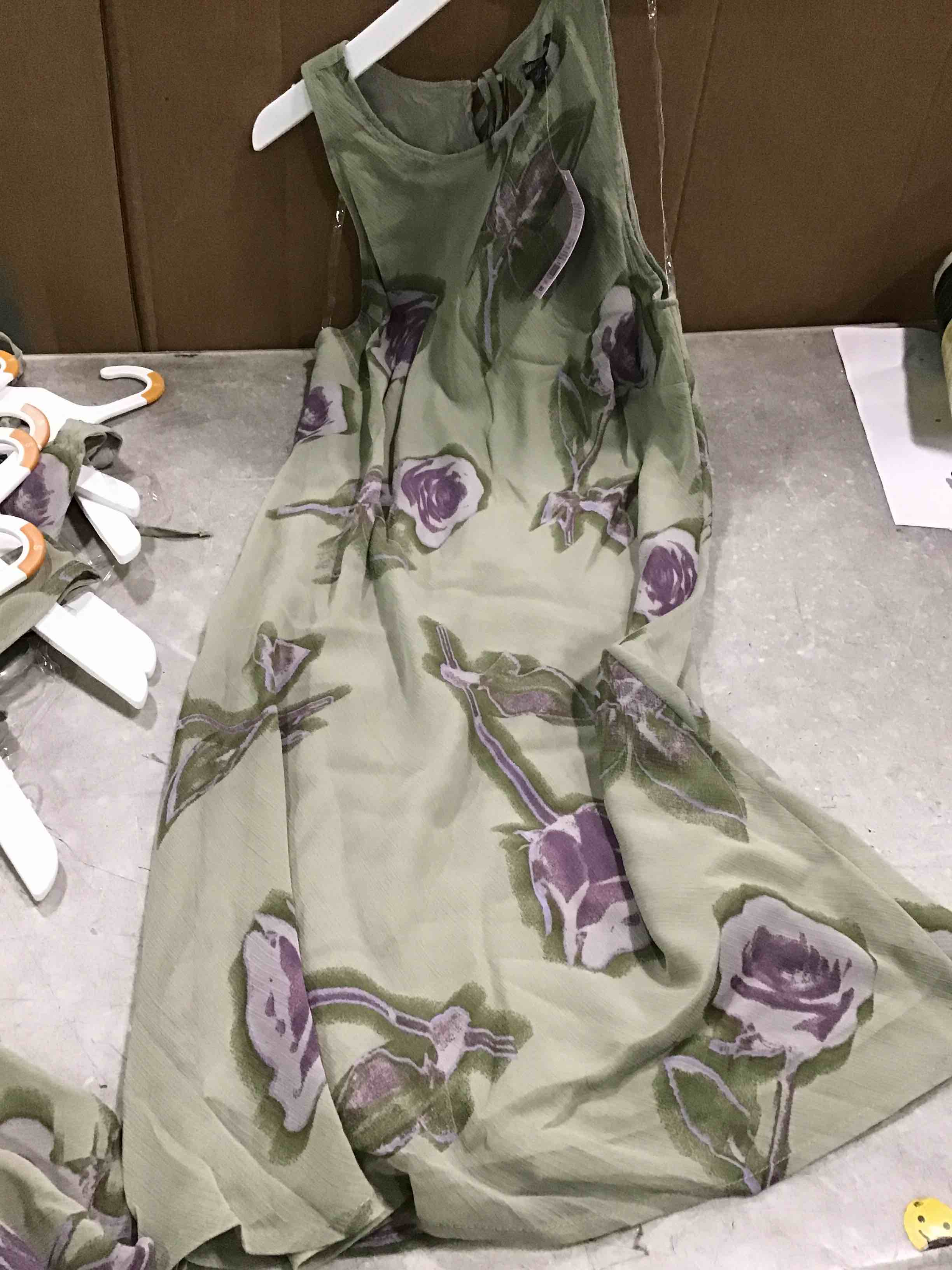 Women's Mini Slip Dress - Wild Fable™ Sage Green Floral S