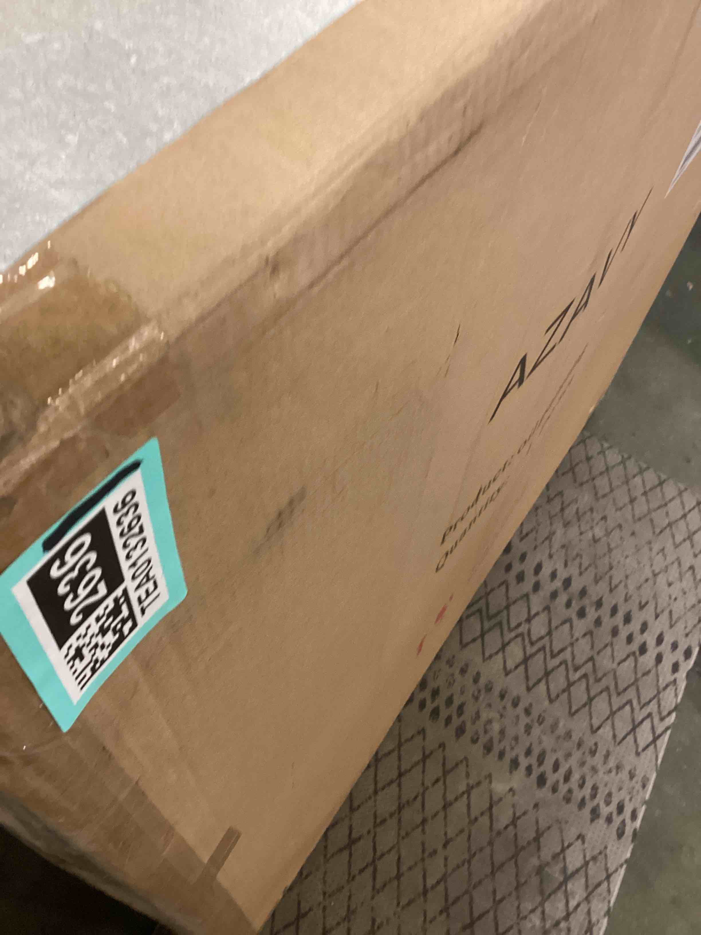 AZAVY Art,35x35Inch Pure Hand Painted Textured Abstract Multicolor Oil