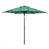 Mainstays 7.5ft Palm Round Outdoor Tilting Market Patio Umbrella with Push-up Function