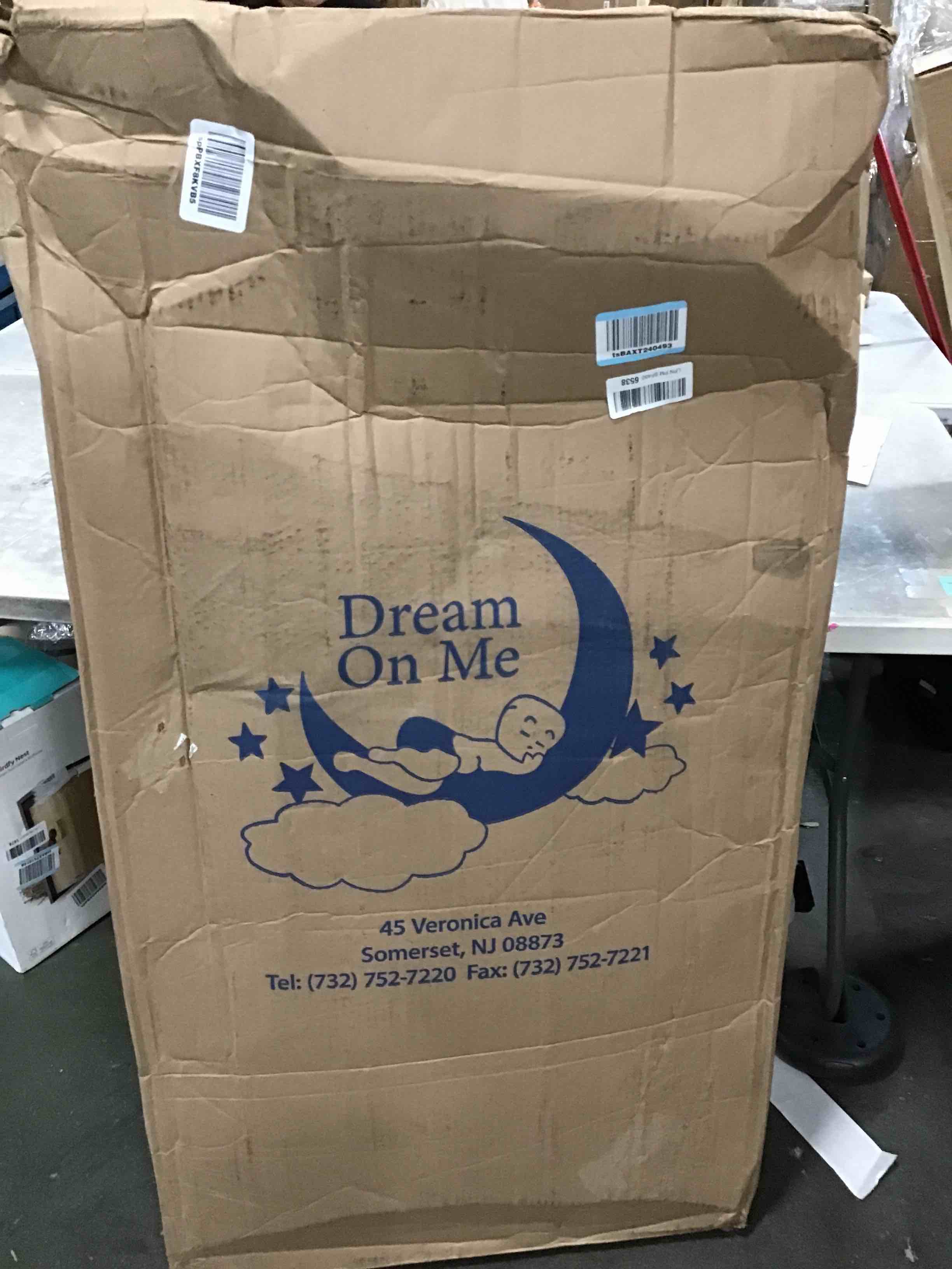 Dream On Me Twilight 5 in. 80 Coil Spring Crib and Toddler Bed Mattress