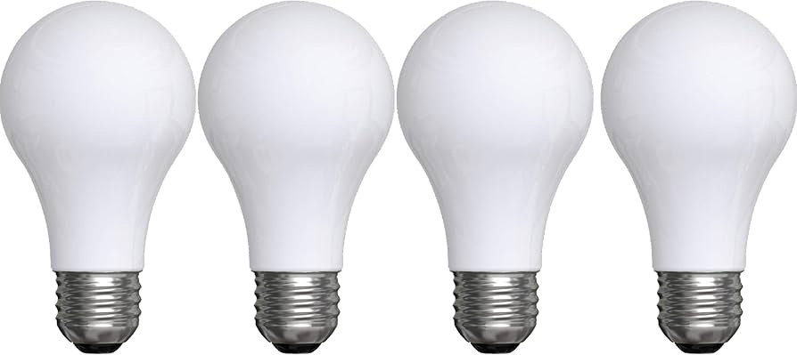 Xtricity A19 Incandescent Appliance Light Bulb, 40 Watt, Soft White (4-Pack)