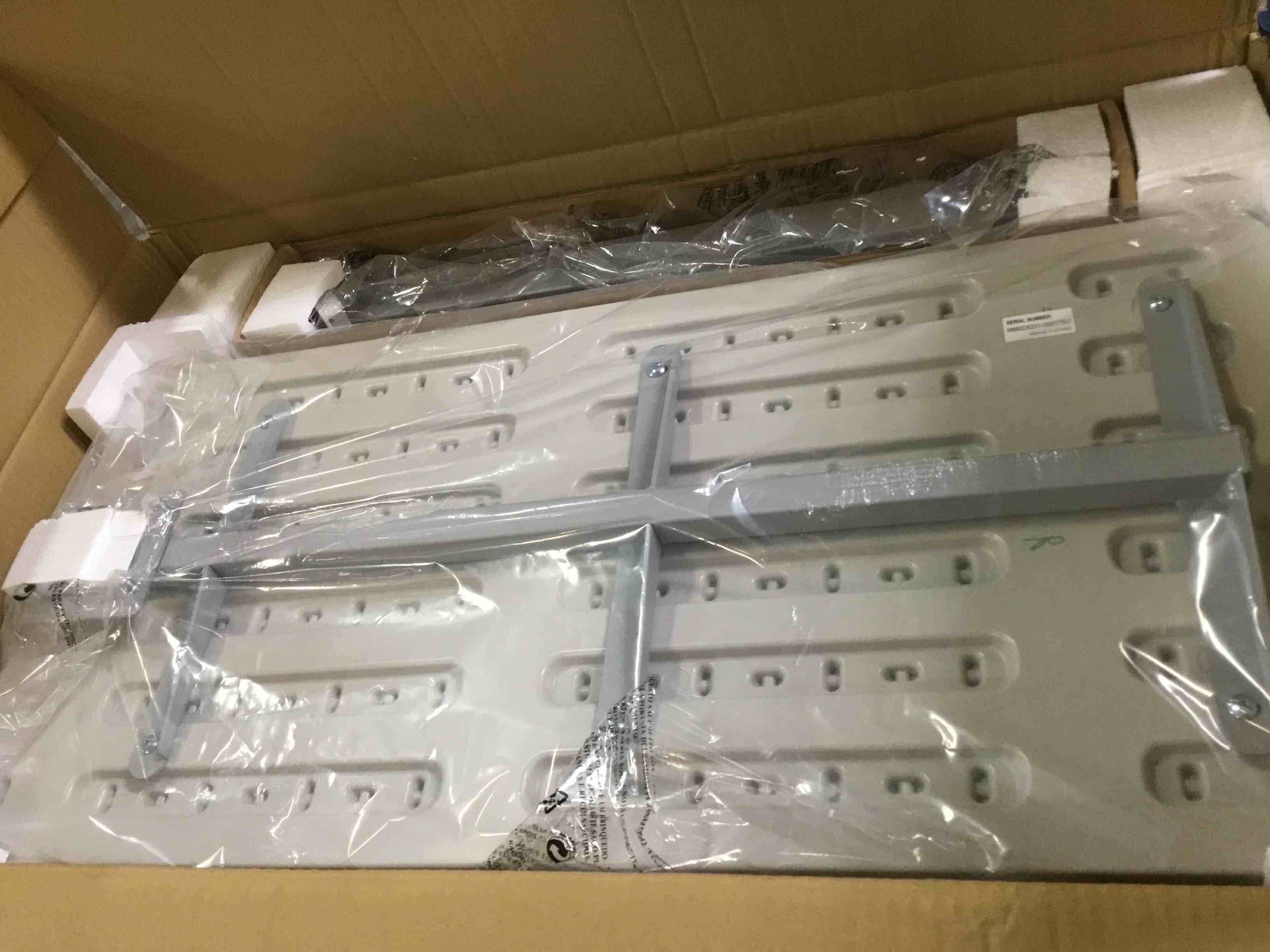 Vaunn Medical Adjustable Overbed Bedside Table with Wheels (Hospital