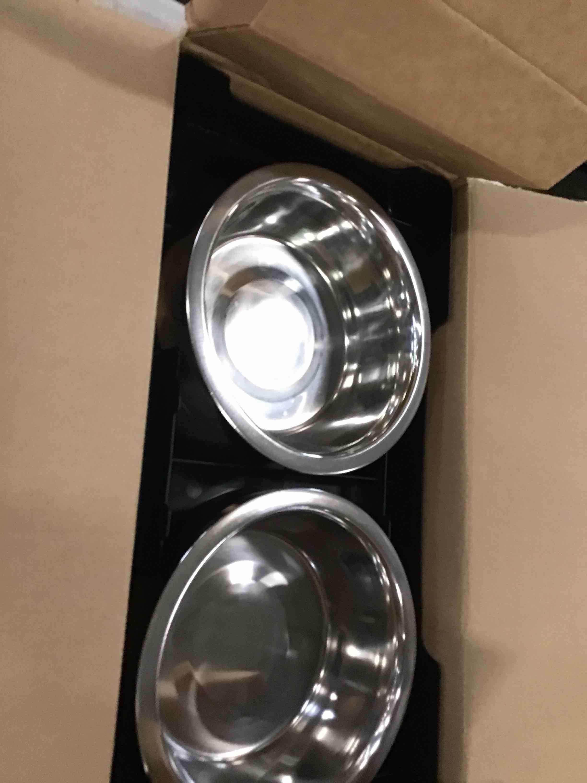 Pet Zone Elevated Dog Bowls Designer Diner 3 Height Adjustable Raised