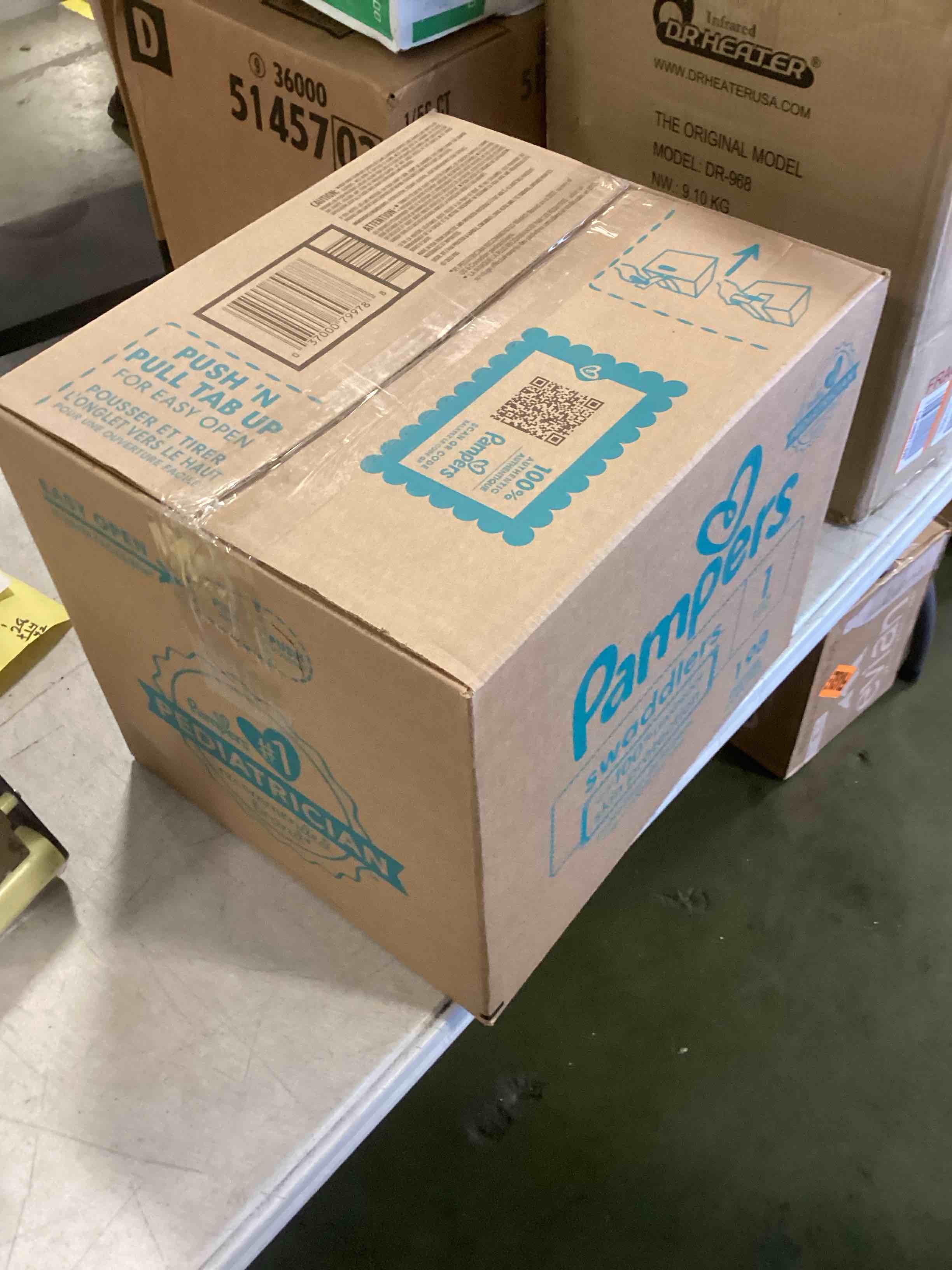 Pampers Swaddlers Diapers Size 1 198 Count (Select for More Options)