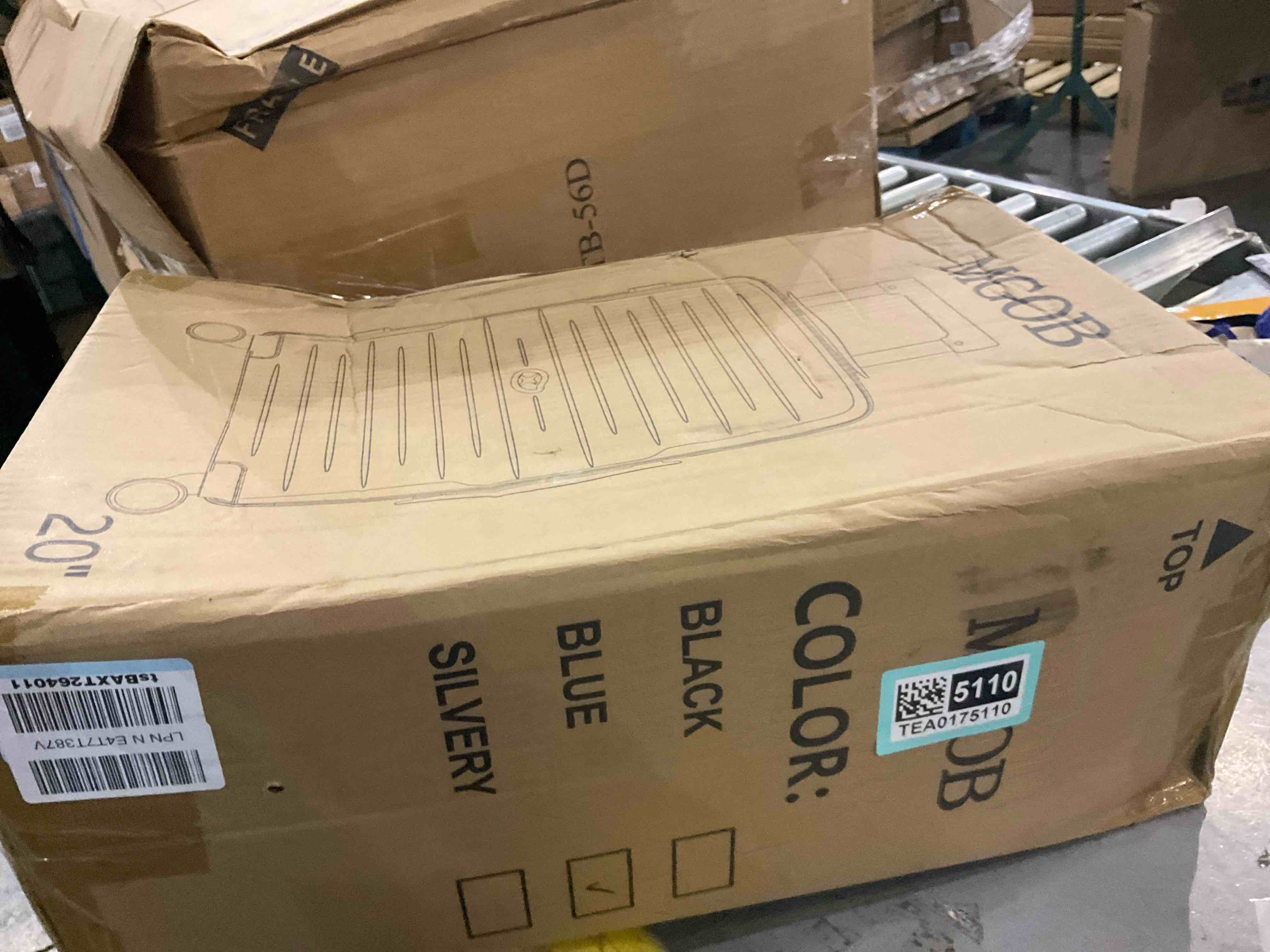 MGOB Carry On Luggage 22x14x9 Airline Approved, PC Hard Suitcases with