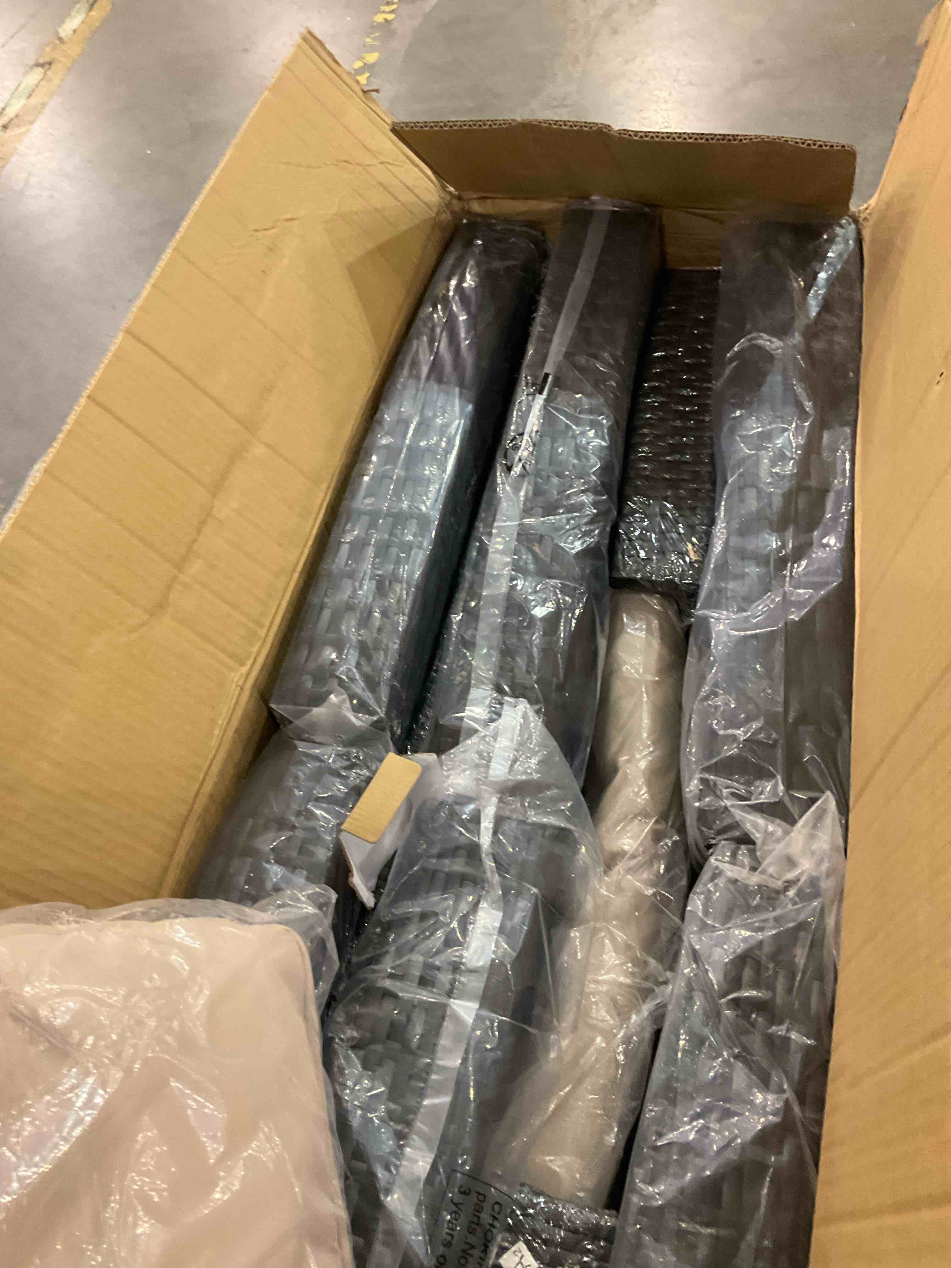 Patio Wicker Patio Chairs Set of 2, Outdoor Dining Chairs with 3.5-inch Seat Cushions, High Back and Curved Armrest for Garden, Backyard, Balcony and Deck, Beige