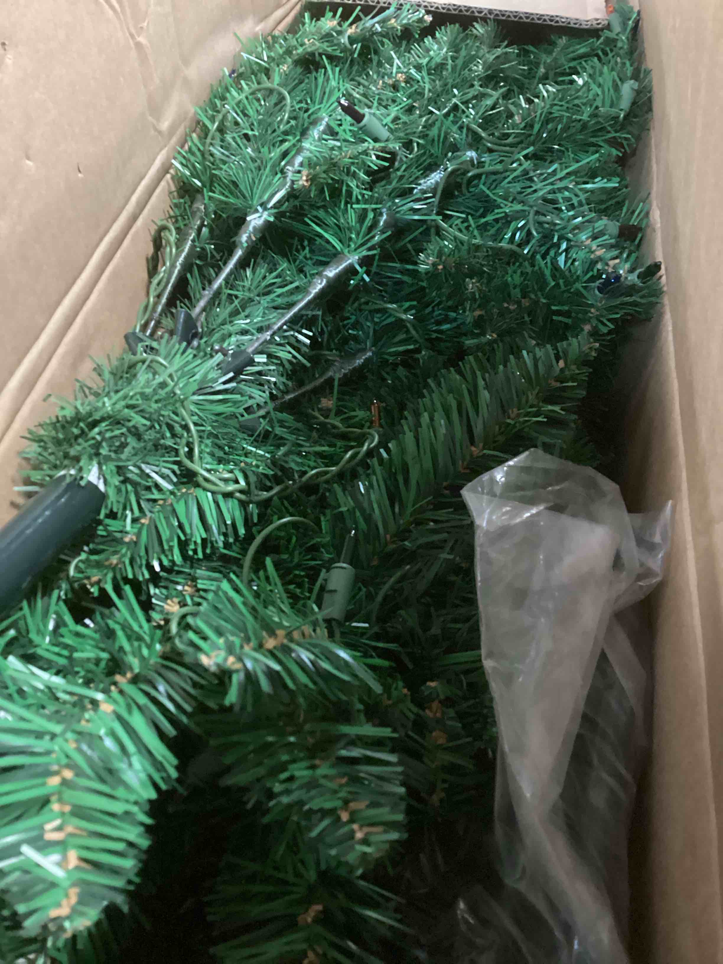 National Tree Company PreLit Artificial Pencil Slim Christmas Tree