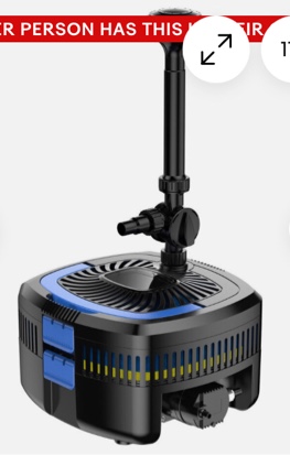 SunSun CUF-3800 Filter UV Fountain 3800l/h 35W UVC Pond Pump Pond Filter