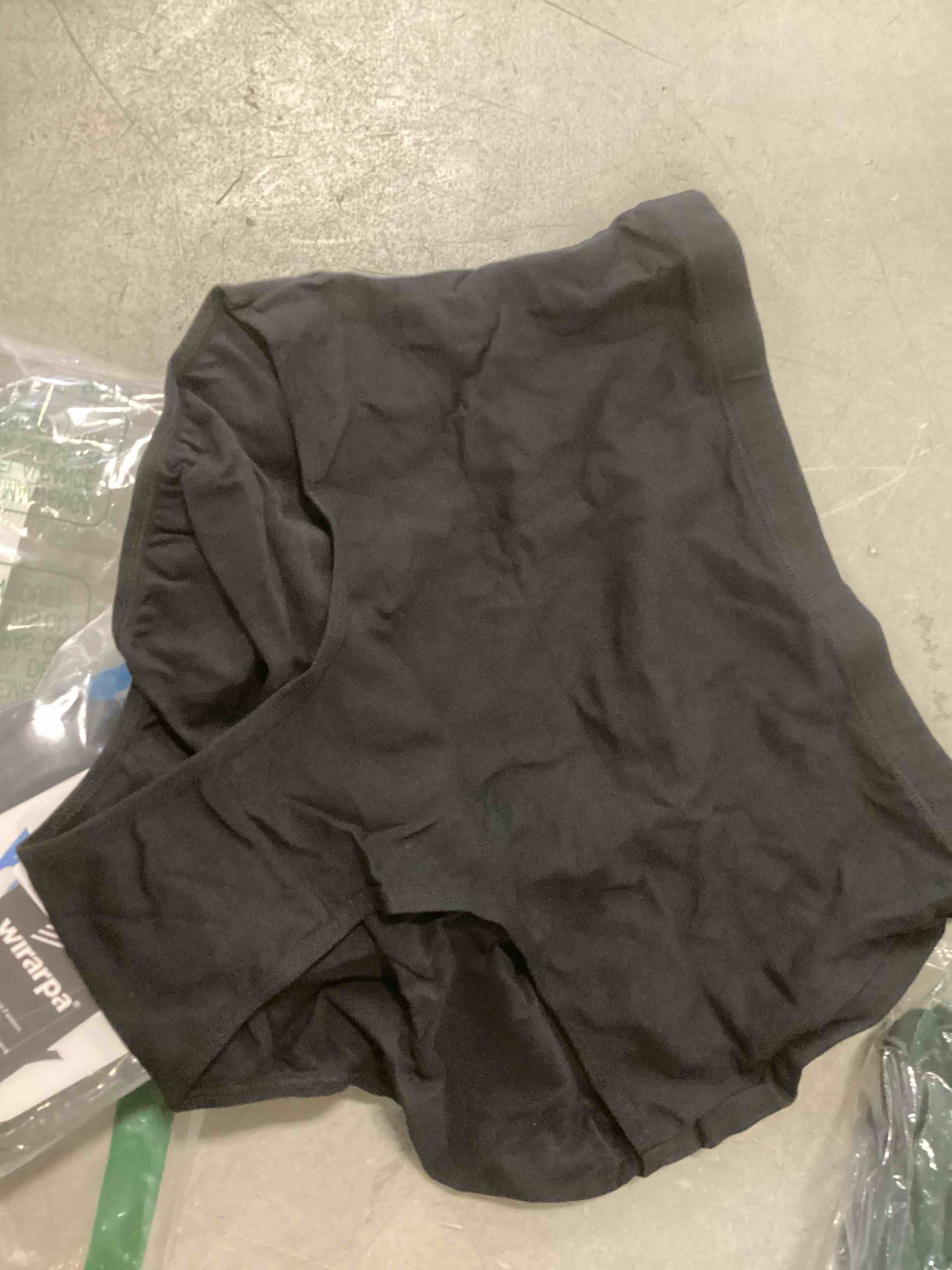 QovoQ Women's High Waist Cotton Underwear Stretch Briefs Soft Comfy